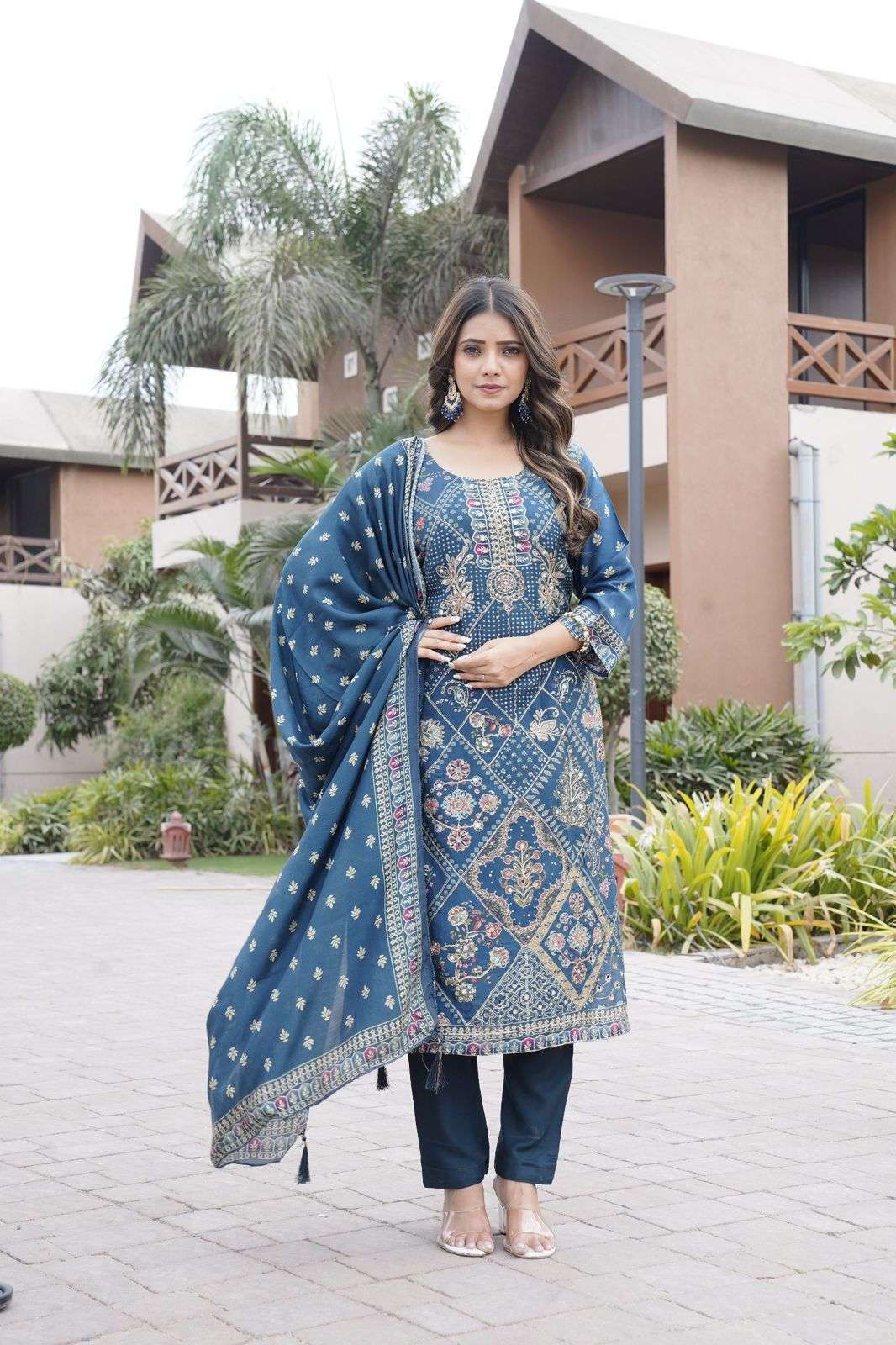 SHREE FAB KT 241 COLORS MUSLIN PAKISTANI SUIT WHOLESALER 2025