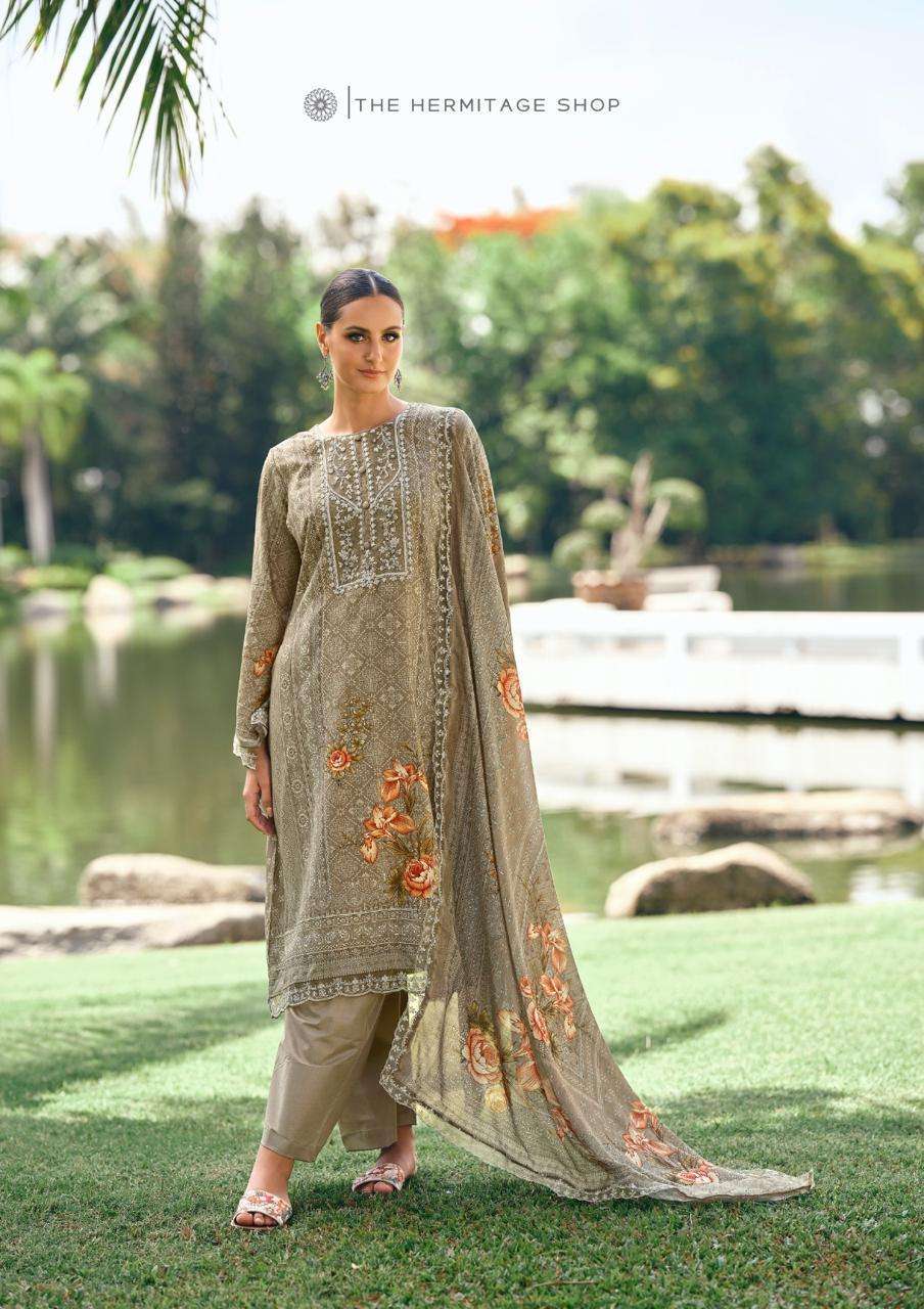 THE HERMITAGE SHOP AMAHLE FANCY LAWN SALWER KAMEEZ CATALOG SUPPLIER 