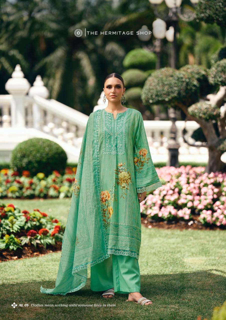 THE HERMITAGE SHOP AMAHLE FANCY LAWN SALWER KAMEEZ CATALOG SUPPLIER 