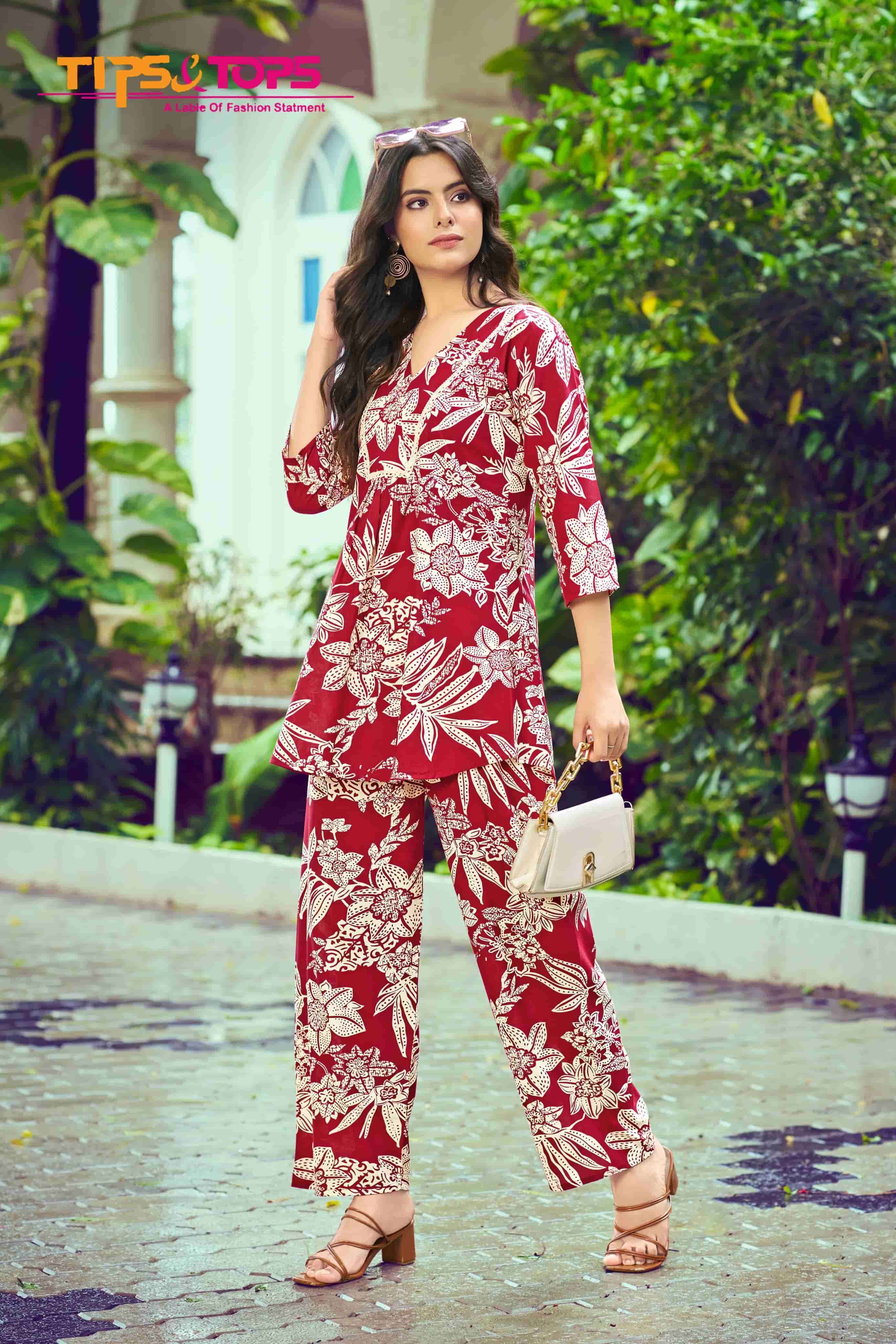 TIPS AND TOPS VIONA VOL 3 RAYON PRINTED CORD SET COLLECTION WHOLESALER 2025