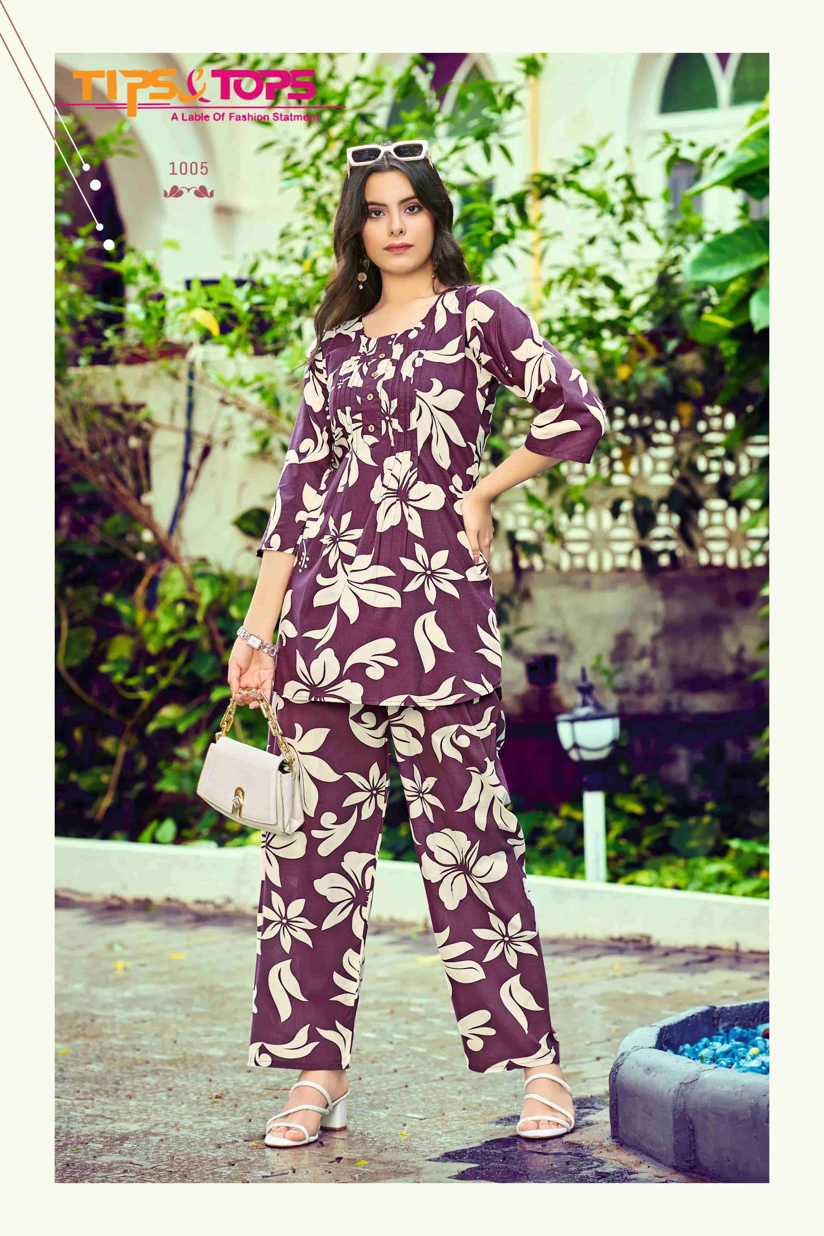 TIPS AND TOPS VIONA VOL 3 RAYON PRINTED CORD SET COLLECTION WHOLESALER 2025