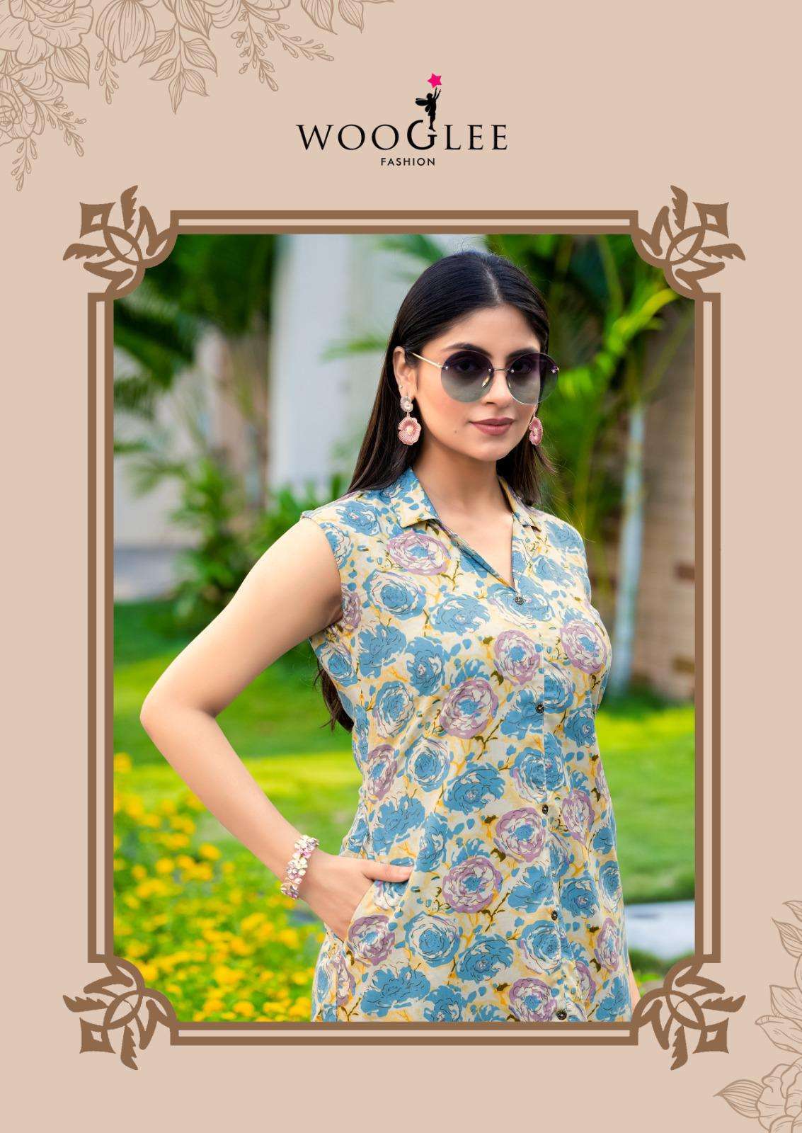 WOOGLEE SAMIKSHA VOL 2 PRINTED CASUAL CORD SET COLLECTION BEST RATE DEALER 