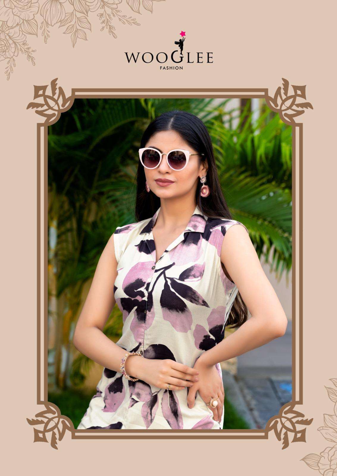 WOOGLEE SAMIKSHA VOL 2 PRINTED CASUAL CORD SET COLLECTION BEST RATE DEALER 
