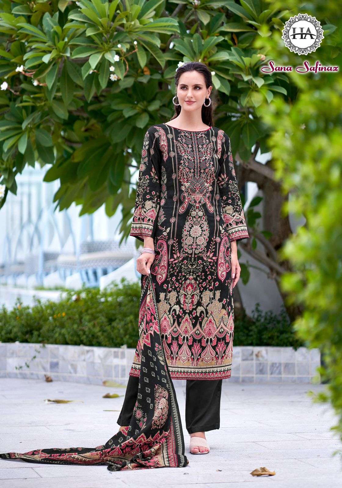 HARSHIT FASHION SANA SAFINAZ PURE COTTON SALWER KAMEEZ CATALOG EXPORTER 2025