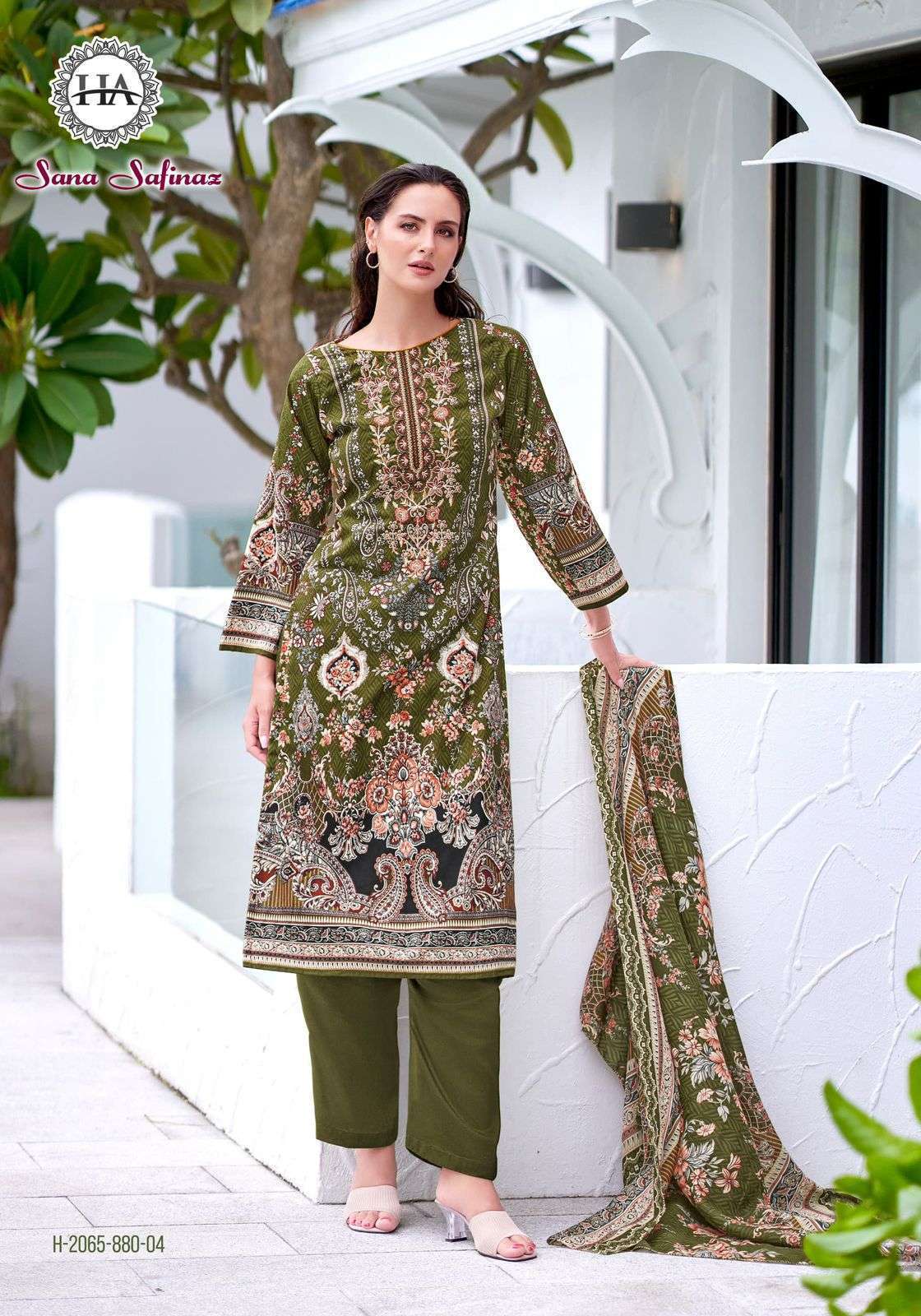 HARSHIT FASHION SANA SAFINAZ PURE COTTON SALWER KAMEEZ CATALOG EXPORTER 2025