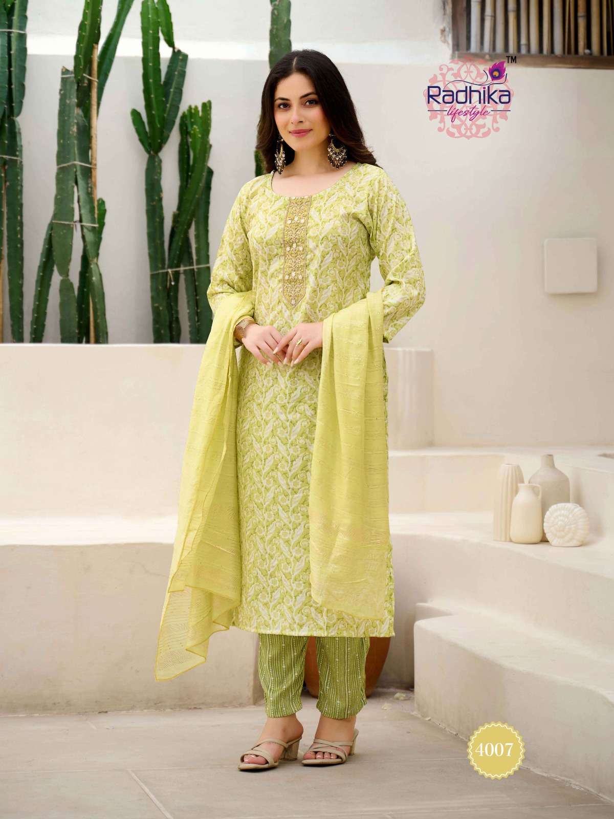 RADHIKA LIFESTYLE SIRI VOL 4 READYMADE FANCY SUIT CATALOGUE WHOLESALER 2025