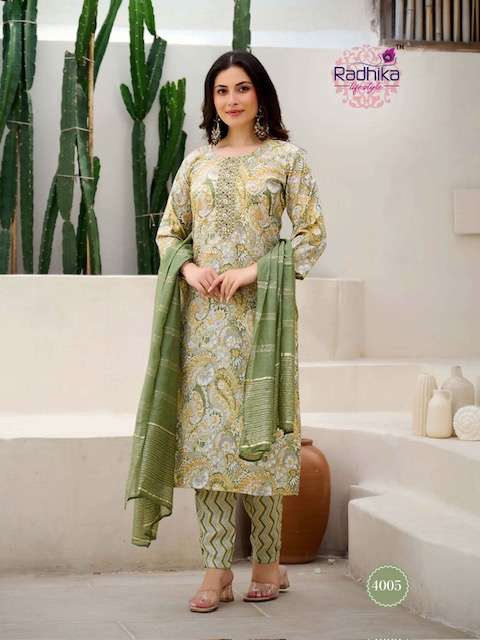 RADHIKA LIFESTYLE SIRI VOL 4 READYMADE FANCY SUIT CATALOGUE WHOLESALER 2025