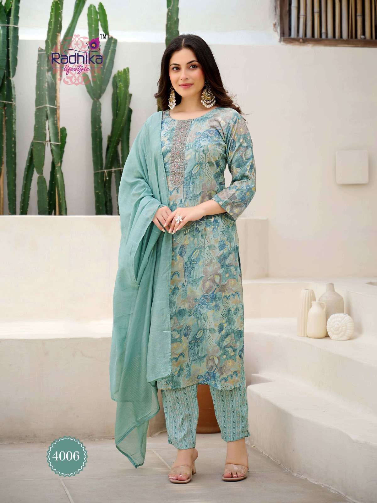 RADHIKA LIFESTYLE SIRI VOL 4 READYMADE FANCY SUIT CATALOGUE WHOLESALER 2025