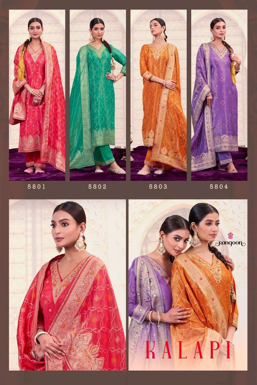 RANGOON KALAPI HANDWORK KURTI CATALOG WHOLESALER 
