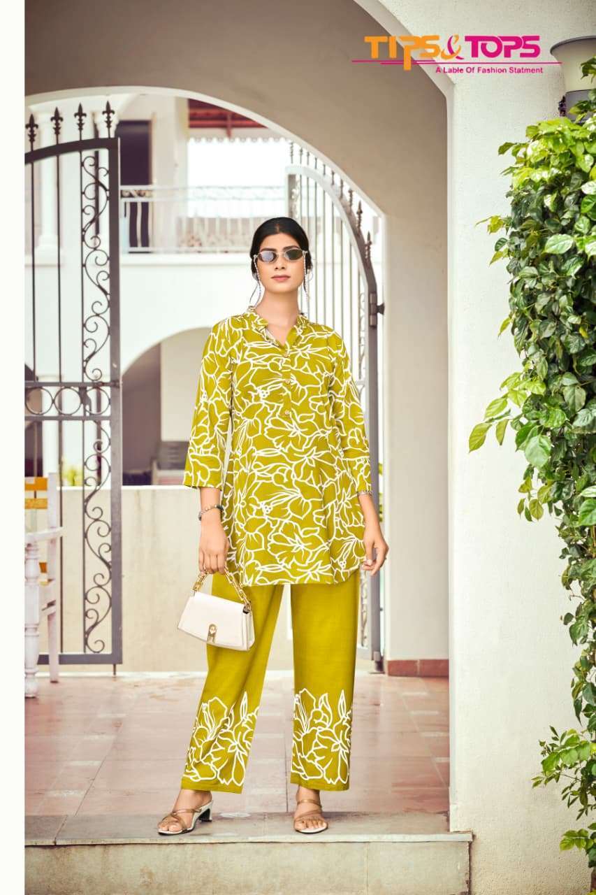 TIPS AND TOPS INSTAGIRL RAYON CORD SET WHOLESALER 2025