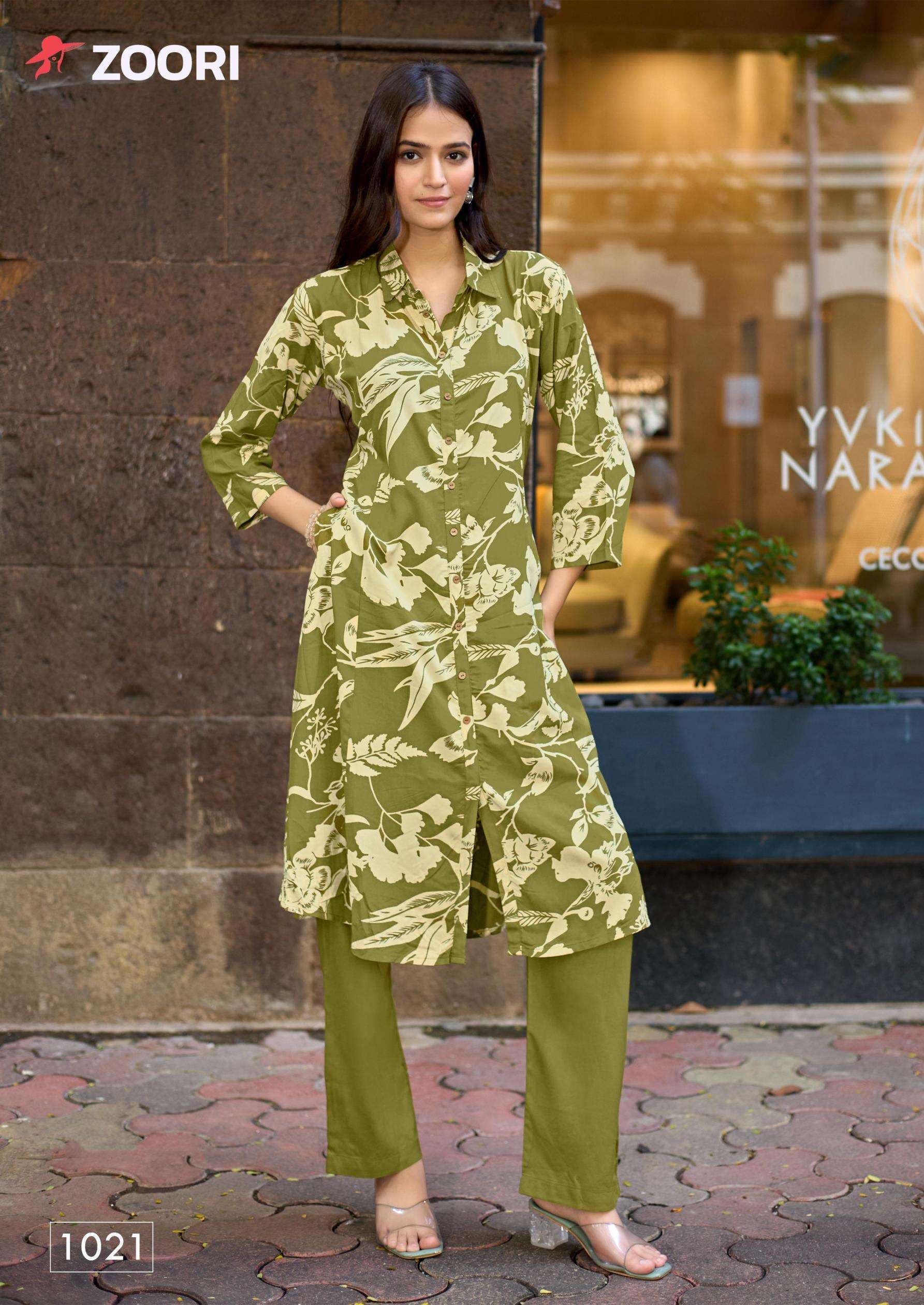 ZOORI ALEXA VOL 4 RAYON DESIGNER CORD SET COLLECTION BEST RATE 