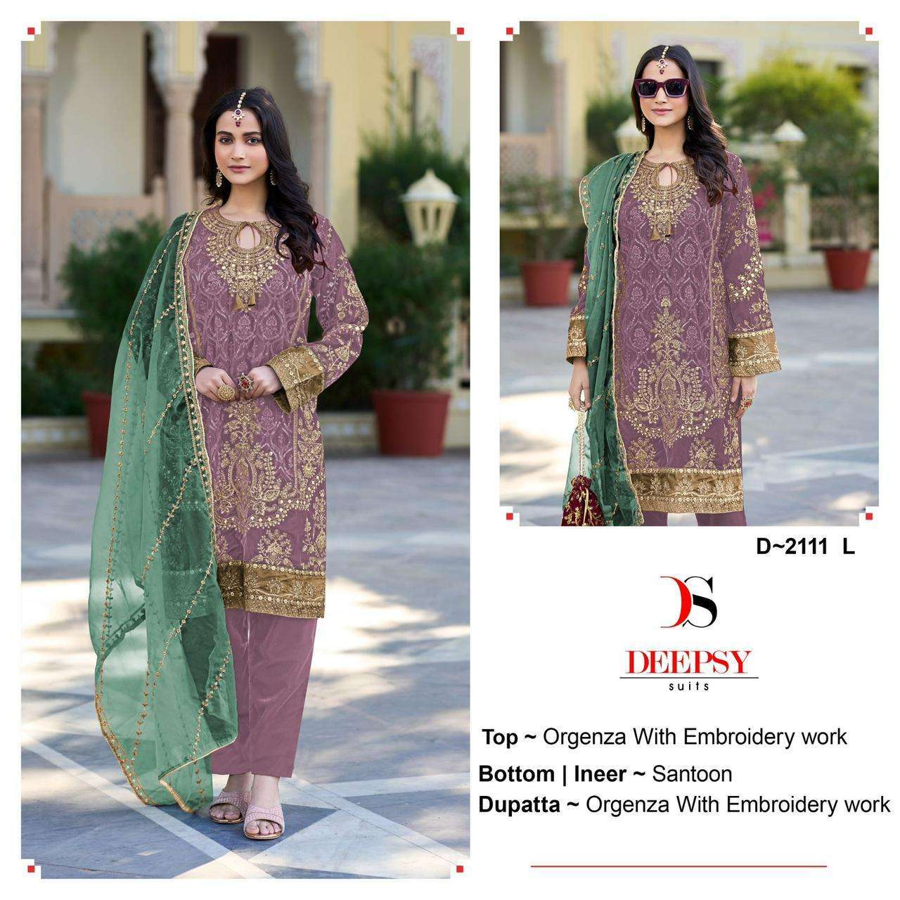 DEEPSY D 2111 COLORS VOL 3 FESTIVE WEAR PAKISTANI SUIT WHOLESALER 2025