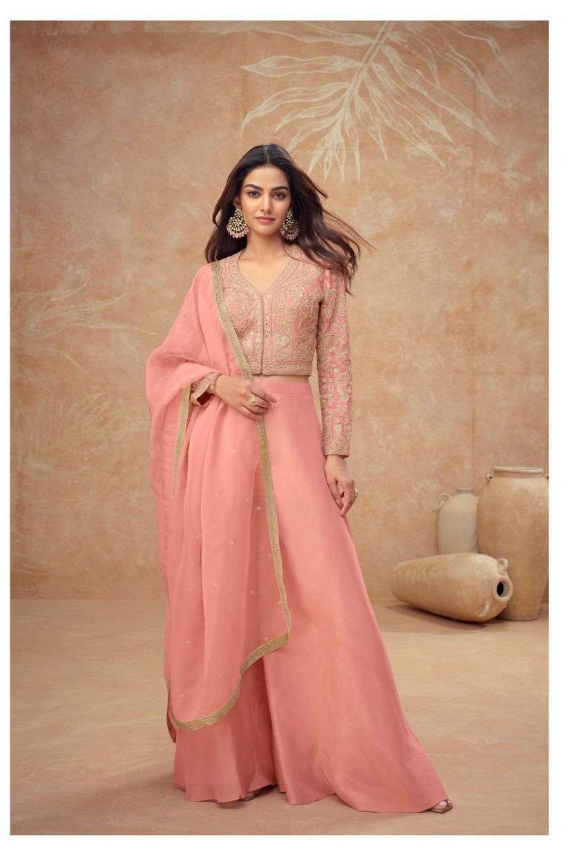 GULKAYRA DESIGNER NOOR 7567 COLORS 3 PIECE WESTERN OUT FIT COLLECTION 