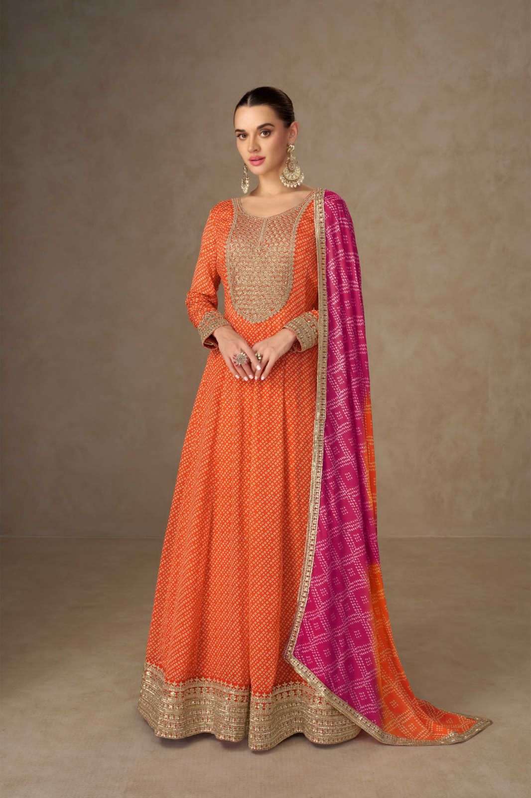 GULKAYRA DESIGNER SAIYAARA 7507 COLORS PARTYWEAR GOWN CATALOG WHOLESALER IN SURAT 