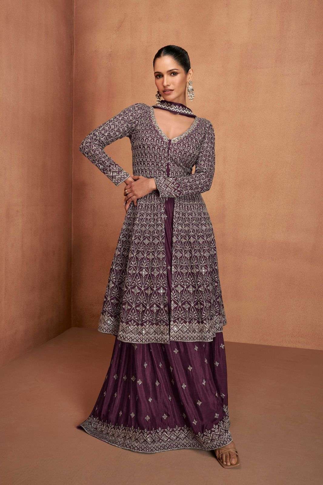 GULKAYRA DESIGNER VIANA 7479 COLORS PARTYWEAR COLLECTION BEST RATE DEALER 