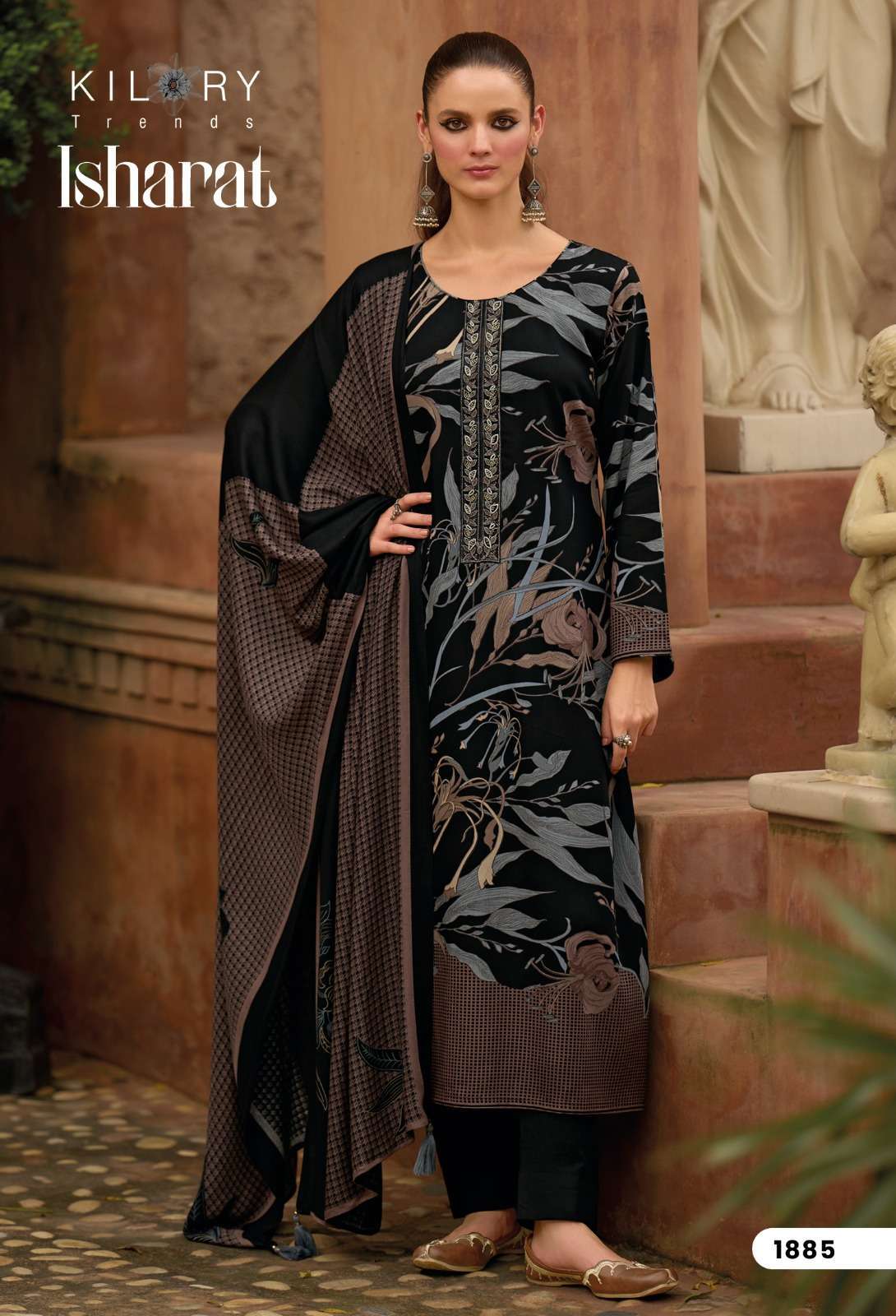 KILORY ISHARAT PURE VISCOSE PASHMINA CATALOGUE WHOLESALER 2025