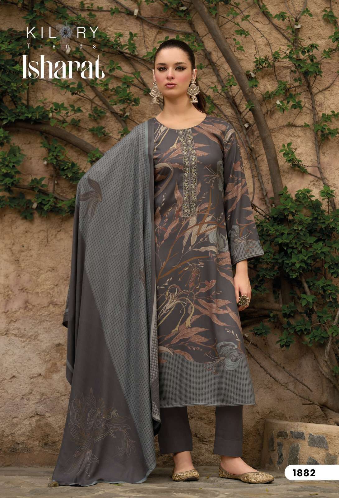 KILORY ISHARAT PURE VISCOSE PASHMINA CATALOGUE WHOLESALER 2025