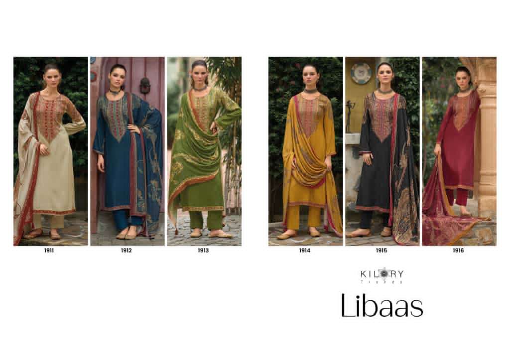 KILORY TRENDZ LIBAAS WINTER COLLECTION SALWER SUIT CATALOGUE WHOLESALER 