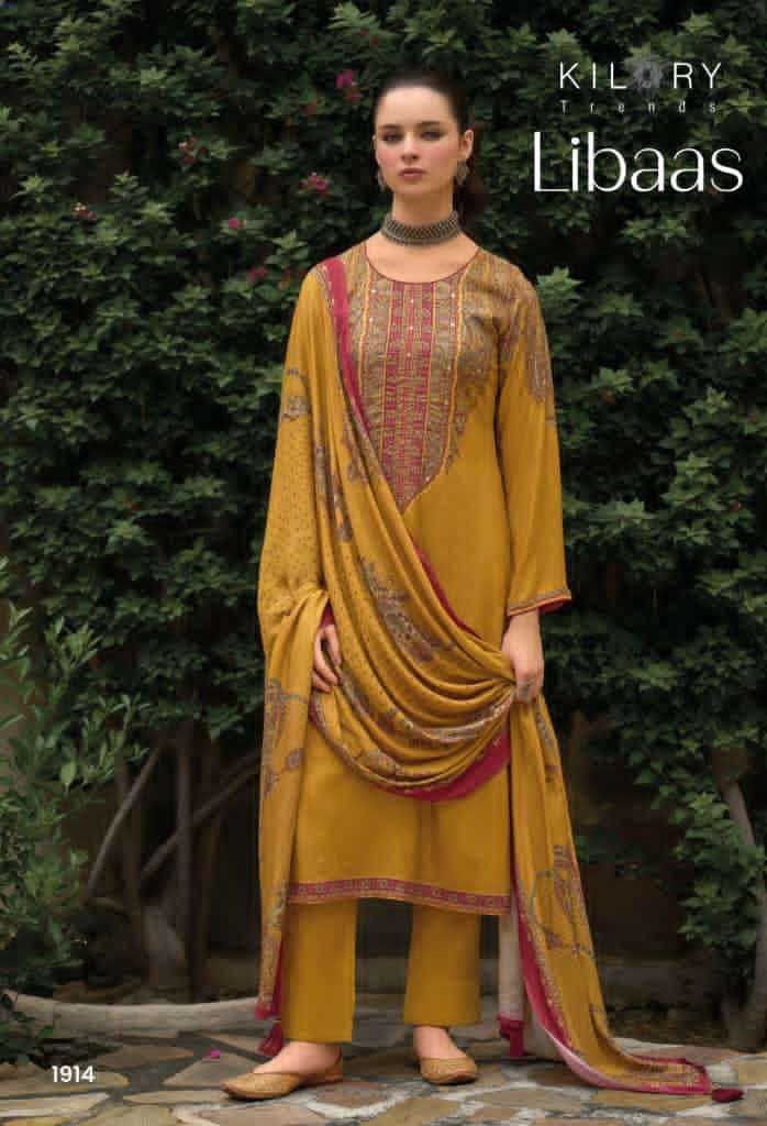 KILORY TRENDZ LIBAAS WINTER COLLECTION SALWER SUIT CATALOGUE WHOLESALER 