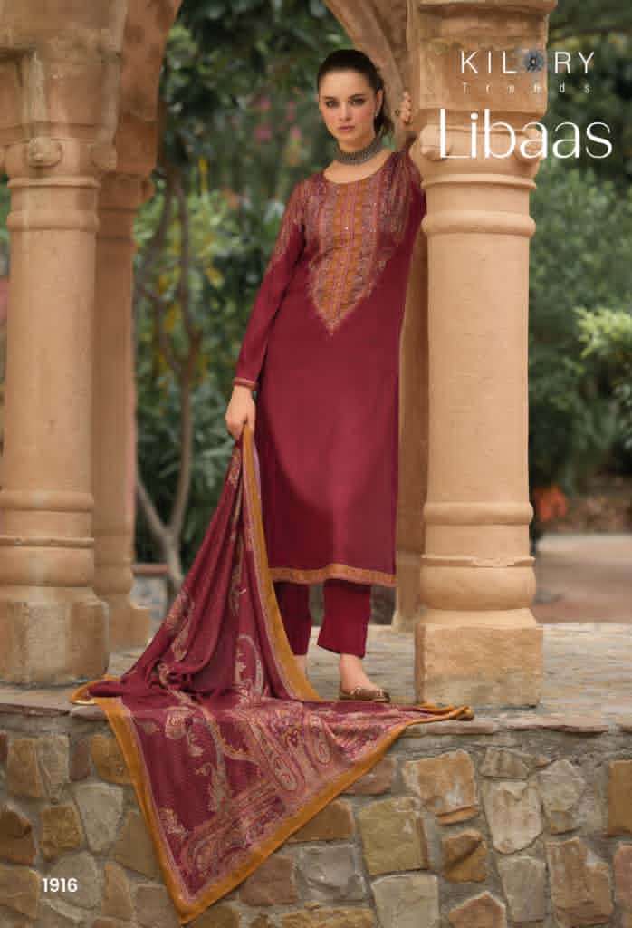 KILORY TRENDZ LIBAAS WINTER COLLECTION SALWER SUIT CATALOGUE WHOLESALER 
