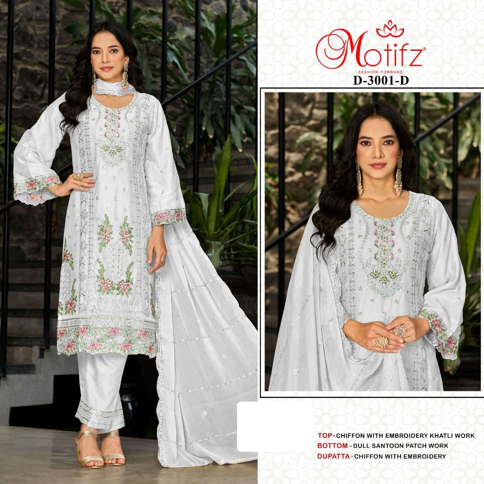 MOTIFZ D 3001 COLORS PAKISTANI DESIGNER DRESS CATALOG WHOLESALER 2025