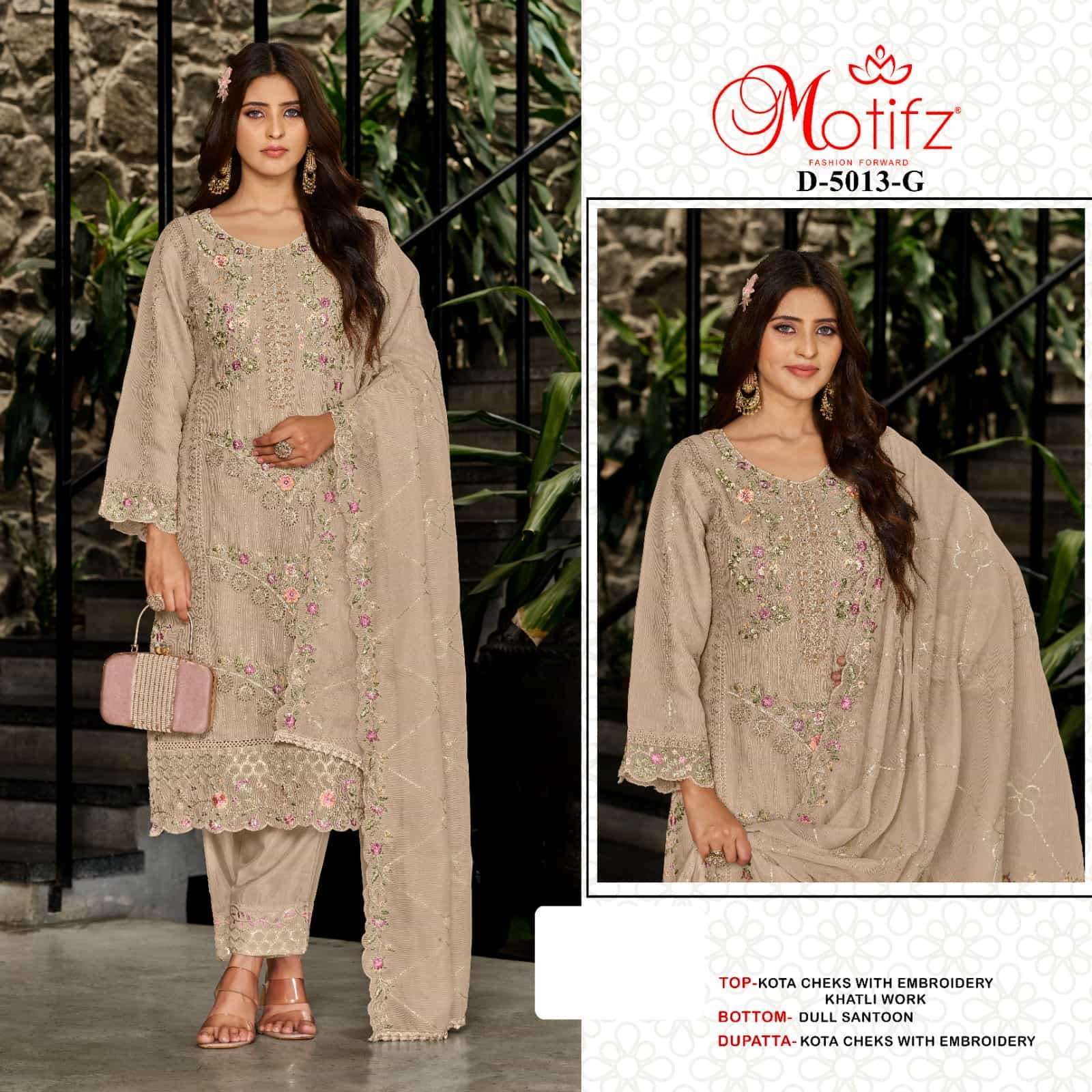 MOTIFZ D 5012 COLORS VOL 2 DESIGNER PAKISTANI SUIT WHOLESALER 
