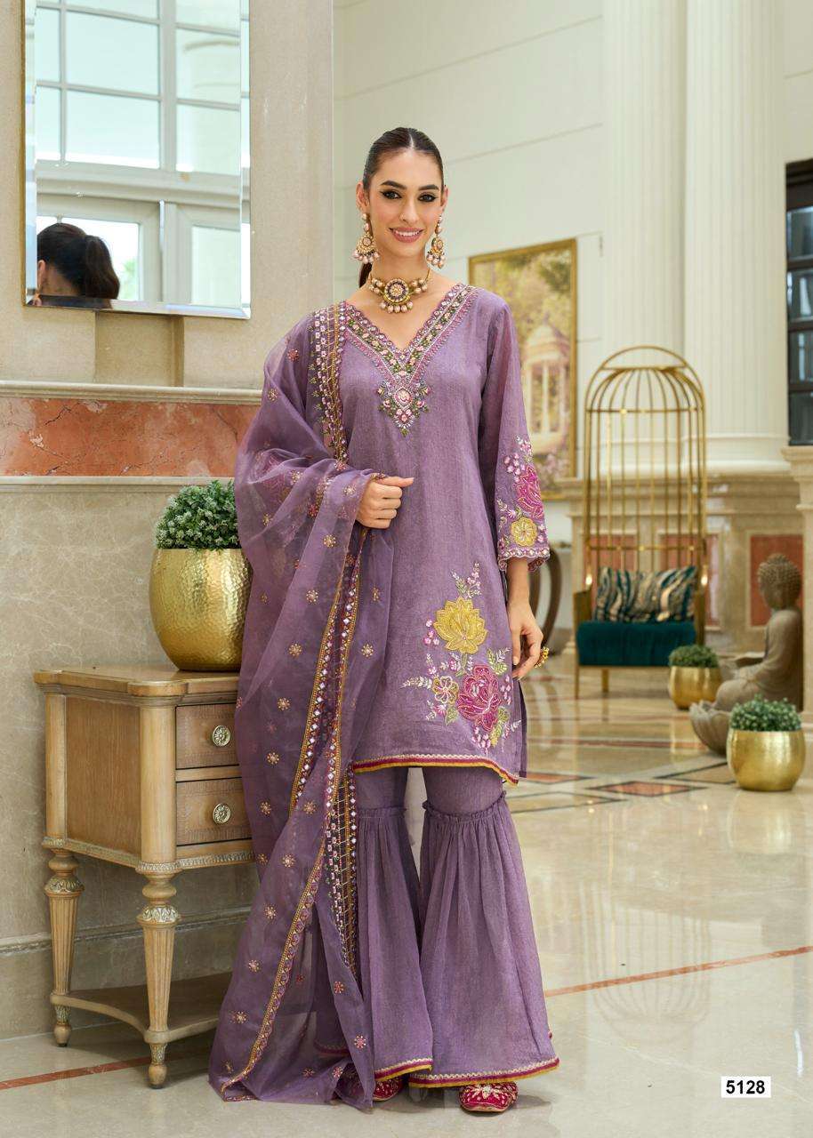 PRM INDIA HAMSAFAR PURE ORGANZA PARTYWEAR SHARARA DRESS CATALOG SUPPLIER 