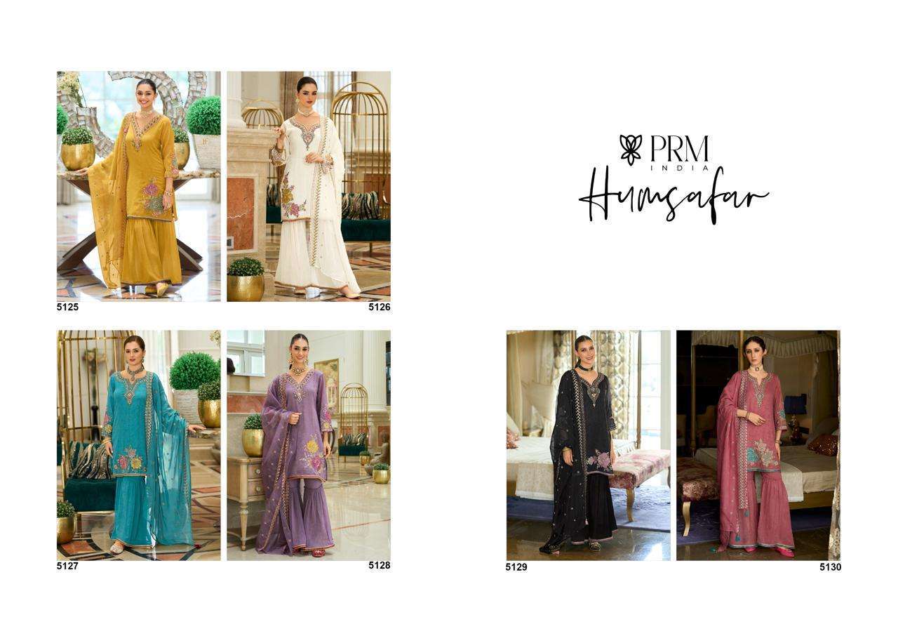 PRM INDIA HAMSAFAR PURE ORGANZA PARTYWEAR SHARARA DRESS CATALOG SUPPLIER 