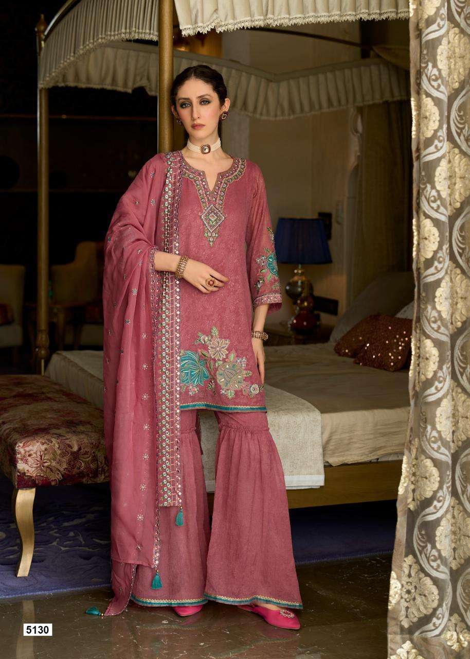 PRM INDIA HAMSAFAR PURE ORGANZA PARTYWEAR SHARARA DRESS CATALOG SUPPLIER 