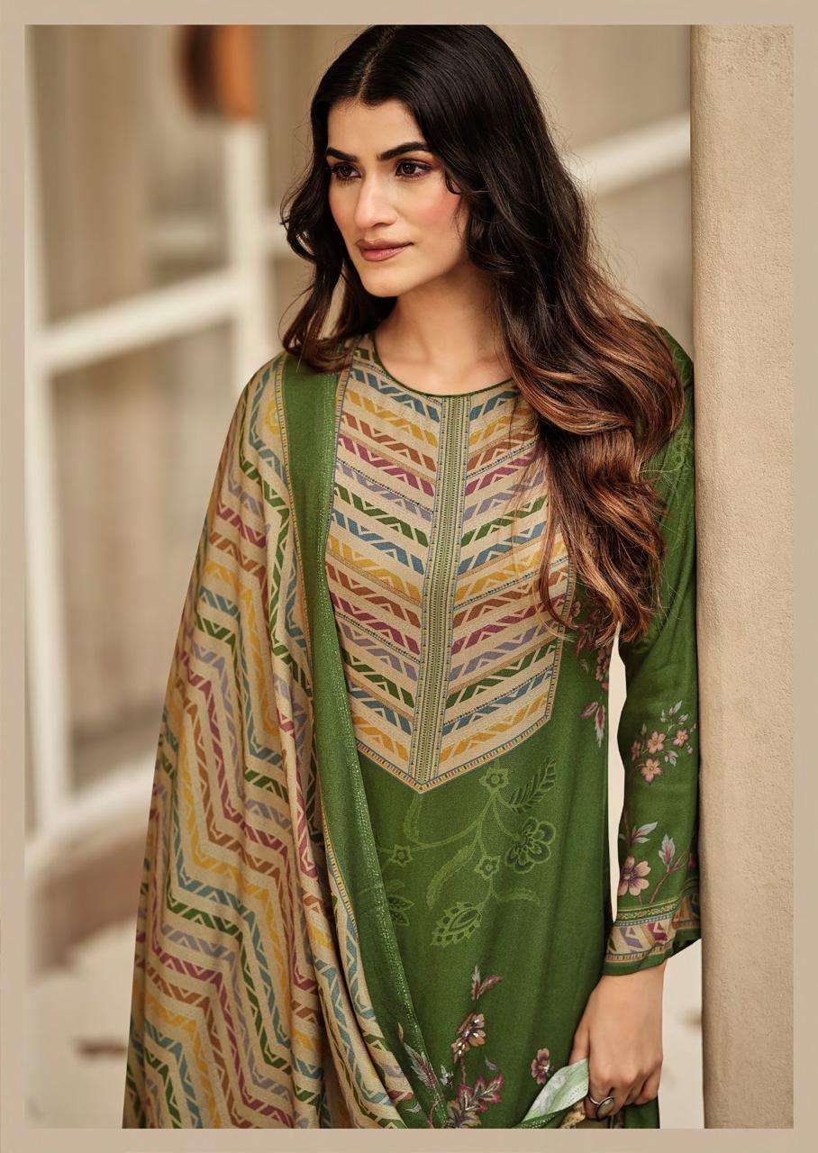 SADHANA FASHION ELISHA VISCSOE PASHMINA LADIES SUIT CATALOGUE WHOLESALER 