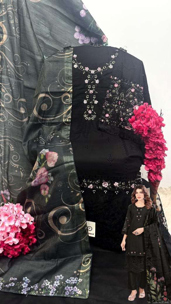 SHANAYA S 222 COLORS PAKISTANI DESIGNER CAMRIC COTTON WHOLESALER IN SURAT 
