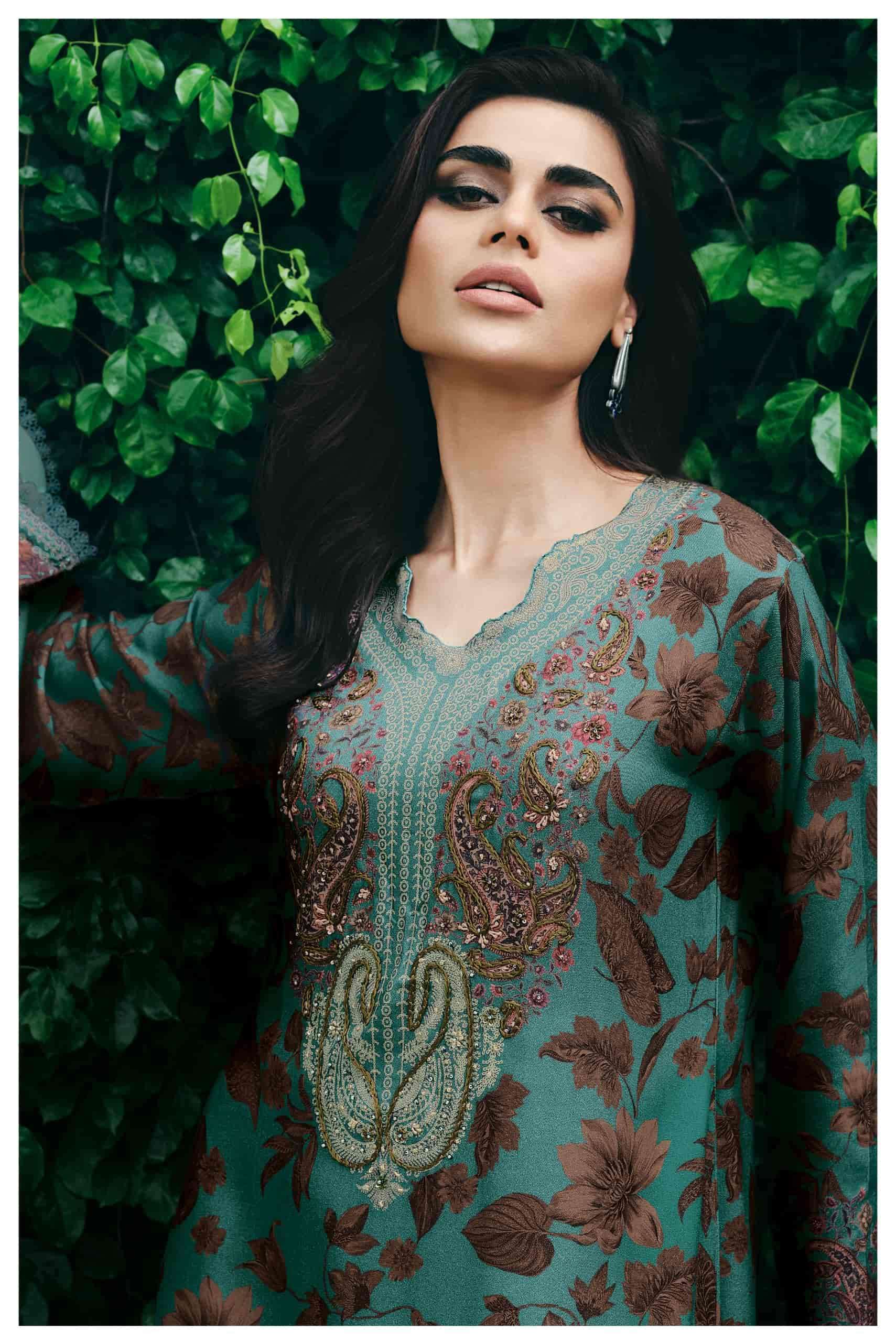 VARSHA GULNAAZ SPECIAL VOL 3 DESIGNER PASHMINA SUIT LATEST CATALOGUE BEST RATE 