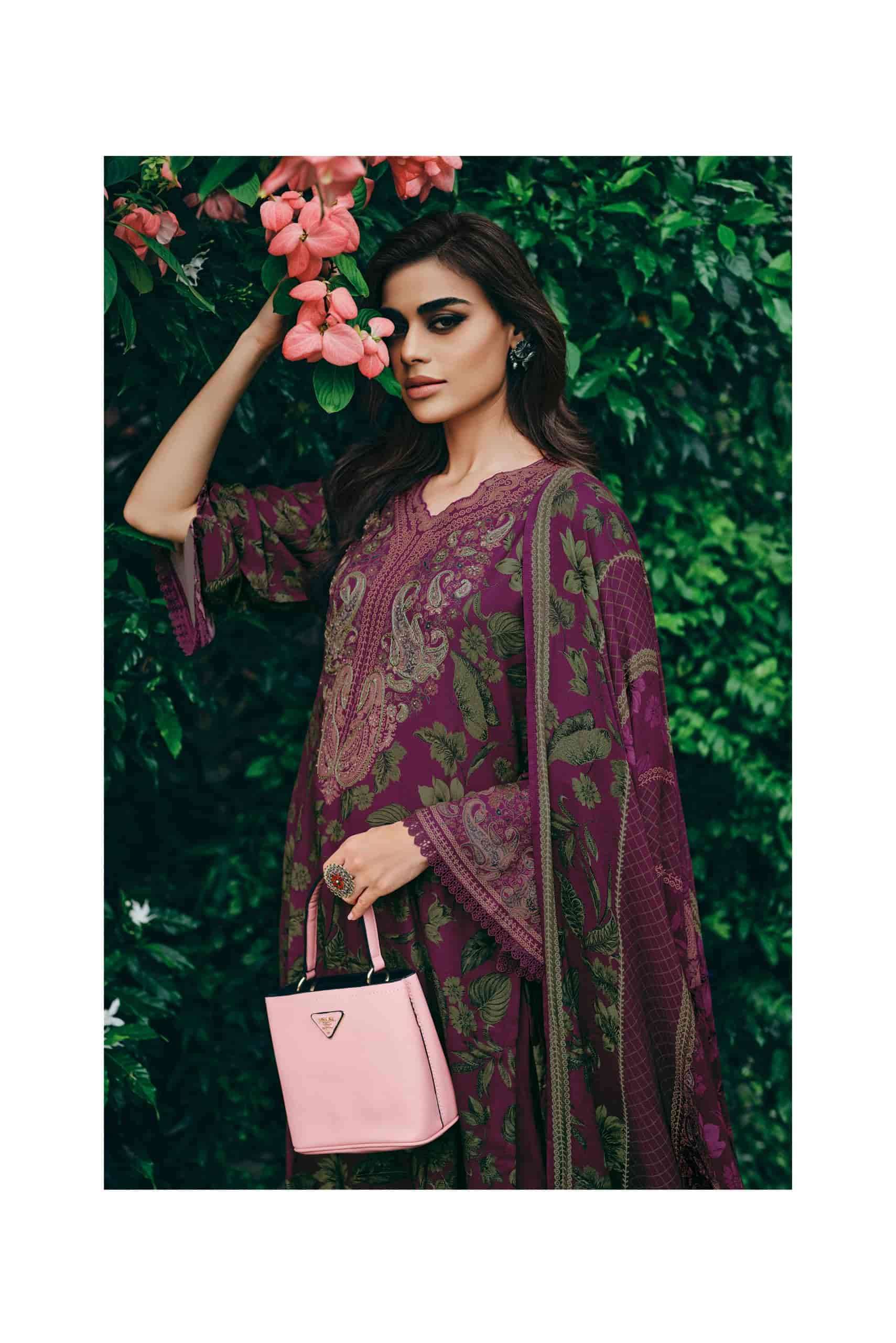 VARSHA GULNAAZ SPECIAL VOL 3 DESIGNER PASHMINA SUIT LATEST CATALOGUE BEST RATE 