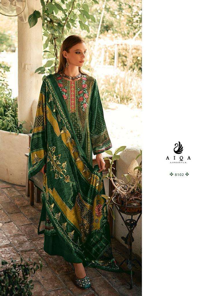 AIQA THE NEW VINTAGE WINTER WEAR VELVET SUIT COLLECTION BEST RATE 2025