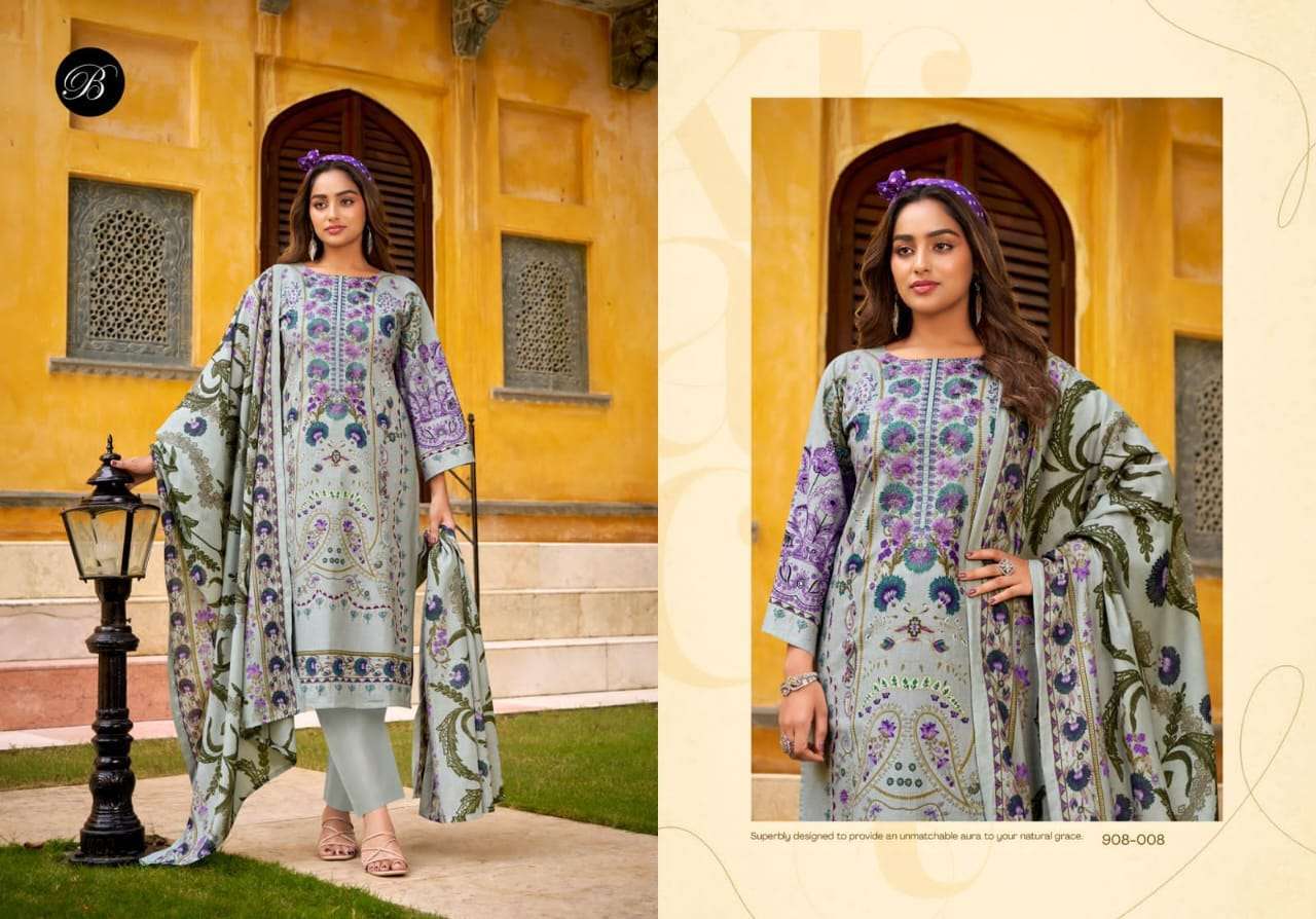 BELLIZA DESIGNER NAIRA VOL 121 PURE COTTON SUIT CATALOGUE 