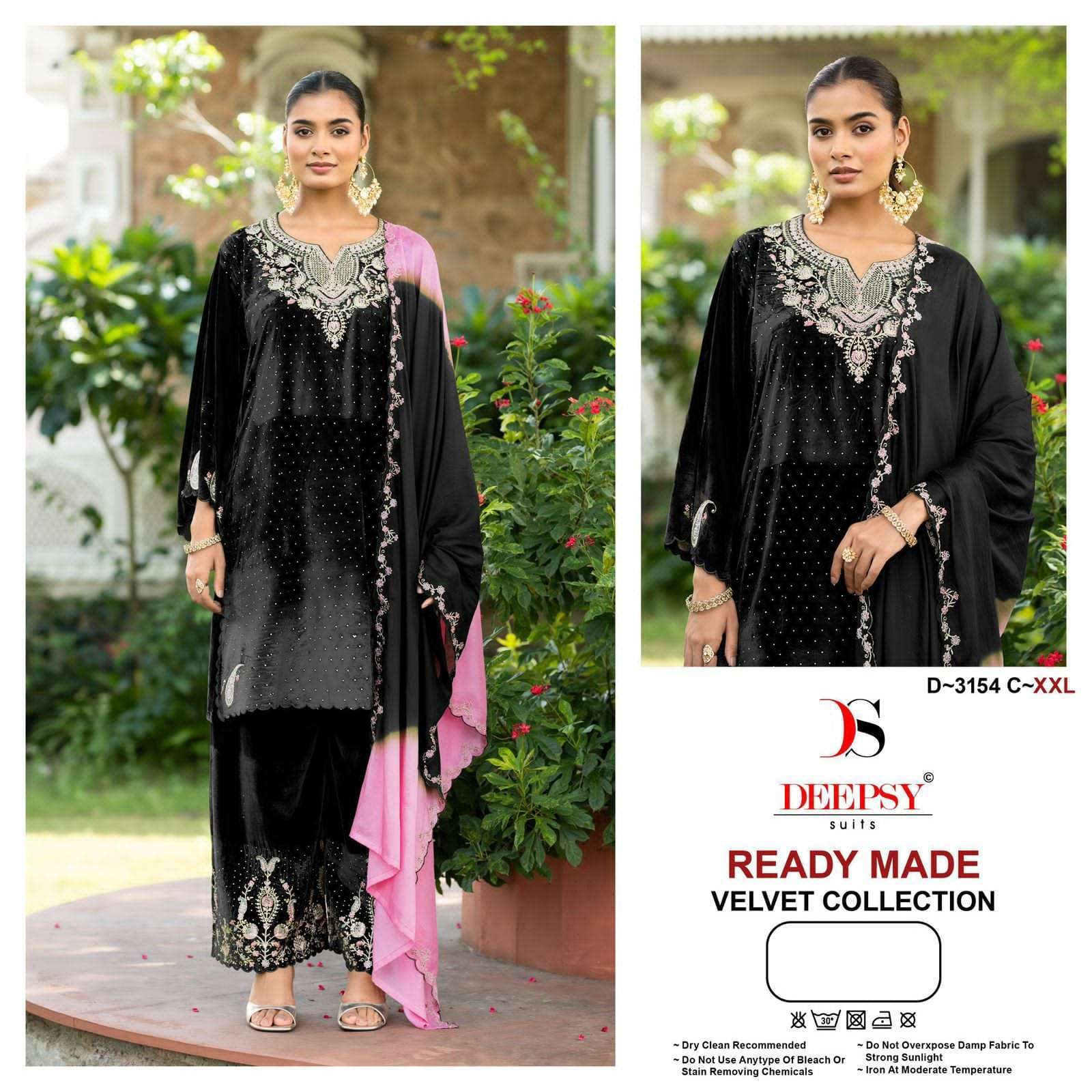 DEEPSY D 3154 COLORS DESIGNER VELVET PAKISTANI DRESS WHOLESALER 2025