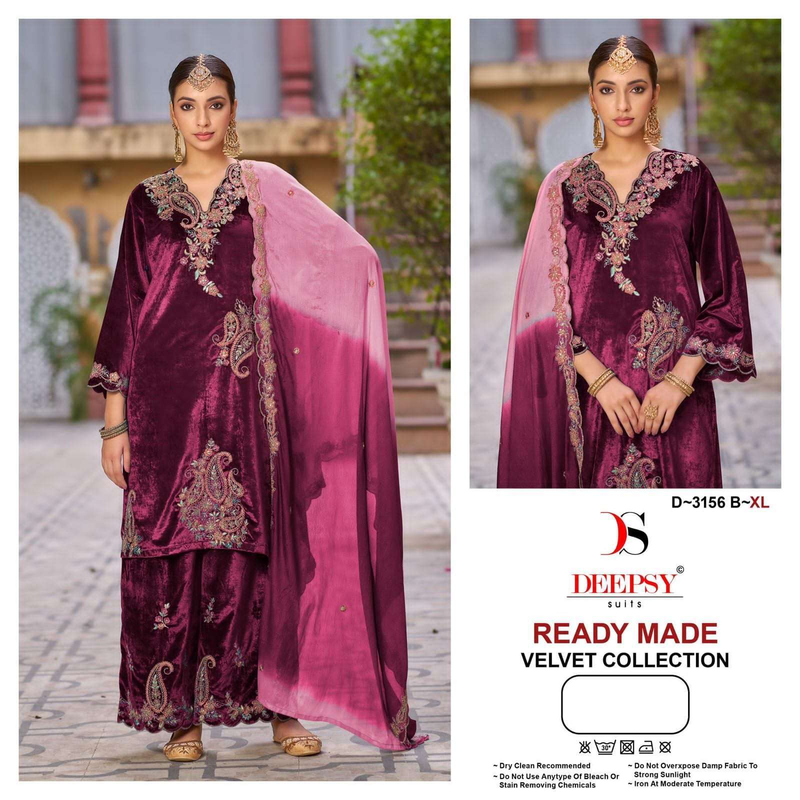 DEEPSY D 3156 COLORS DESIGNER VELVET PAKISTANI DRESS WHOLESALER 2025