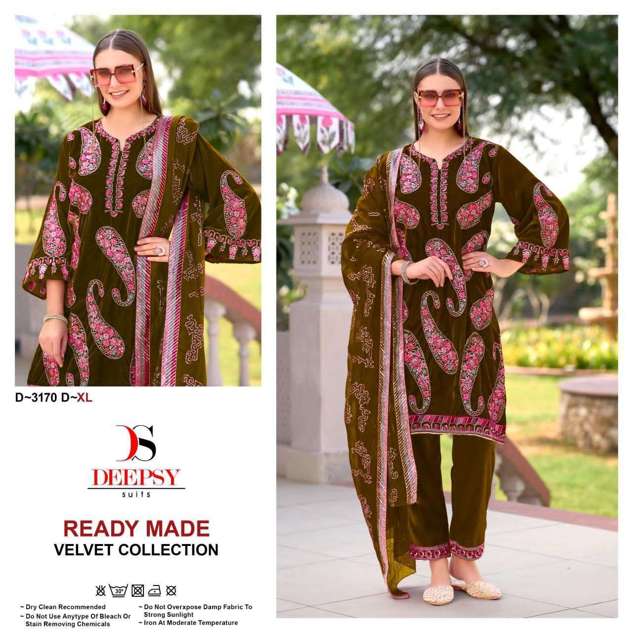 DEEPSY D 3170 COLORS READYMADE PAKISTANI SUIT WHOLESALER 2025