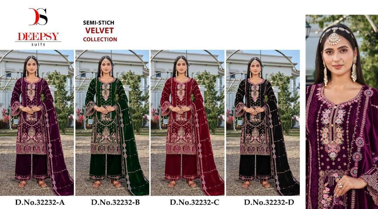 DEEPSY D 32232 COLORS VELVET PAKISTANI SUIT WHOLESALER IN INDIA 2025