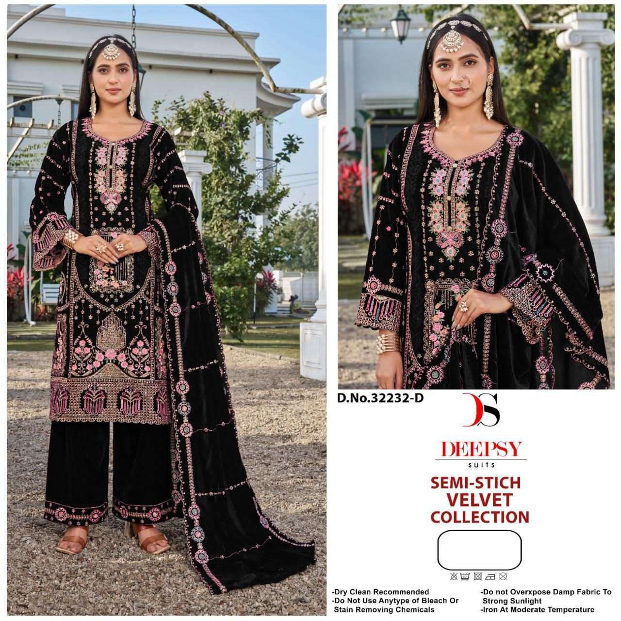 DEEPSY D 32232 COLORS VELVET PAKISTANI SUIT WHOLESALER IN INDIA 2025