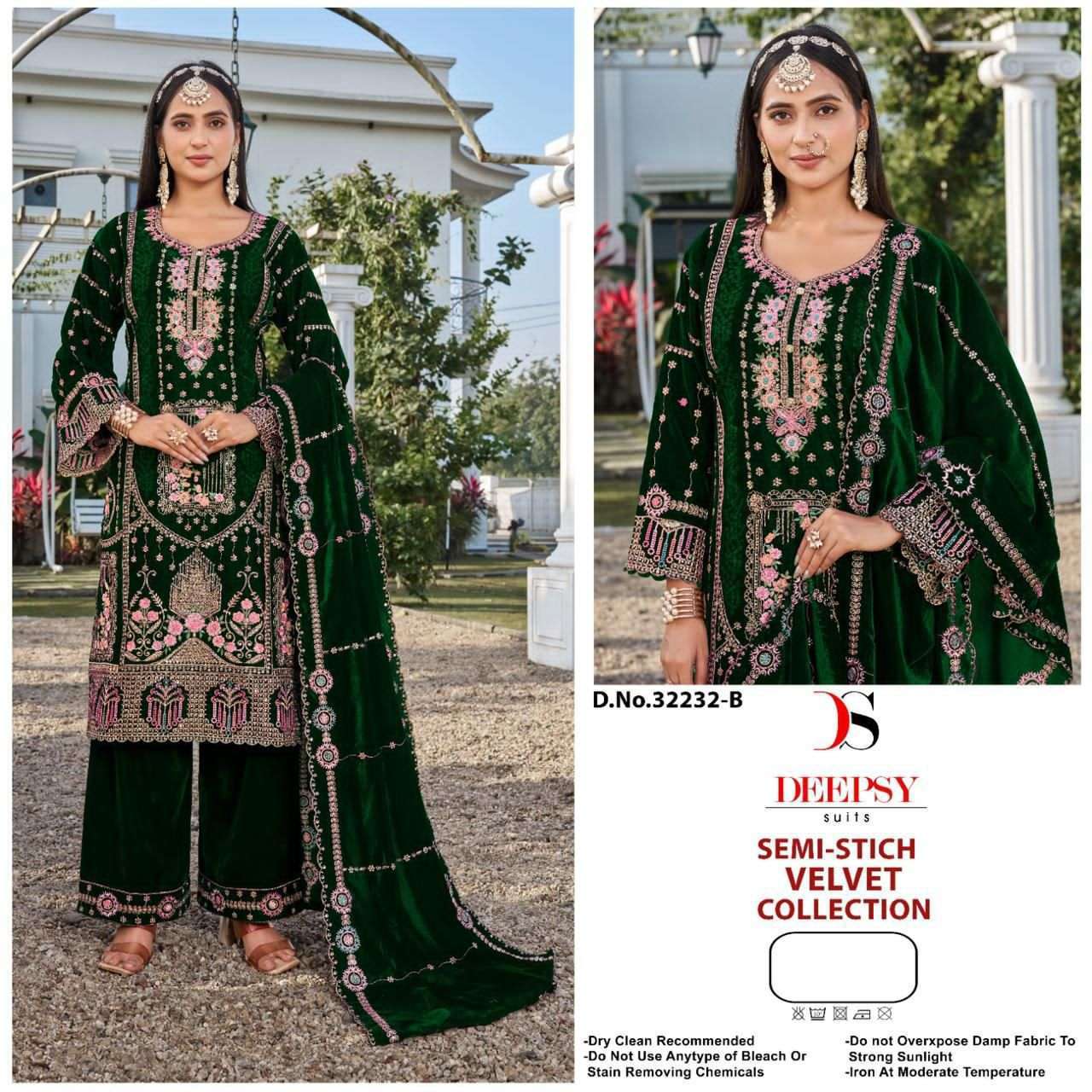 DEEPSY D 32232 COLORS VELVET PAKISTANI SUIT WHOLESALER IN INDIA 2025