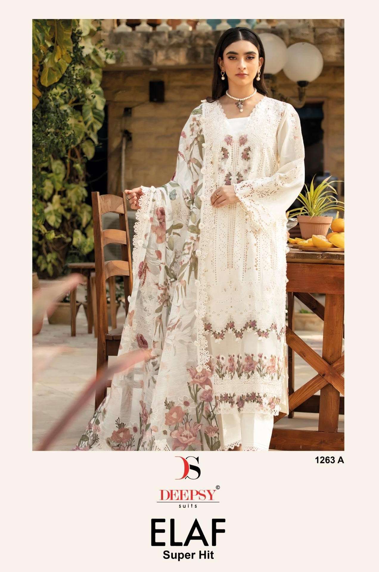 DEEPSY ELAF SUPER HIT 1263 COLORS COTTON PAKISTANI SUIT WHOLESALER 2025