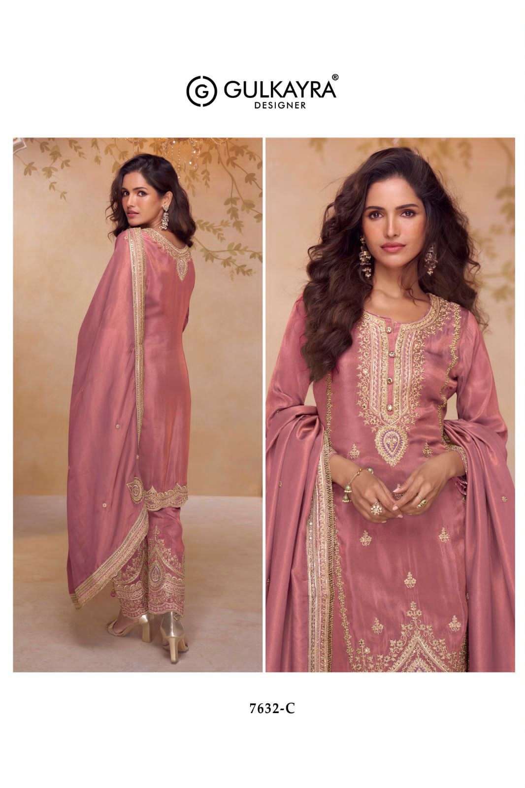 GULKAYRA NIRALI 7632 COLORS READYMADE PAKISTANI SUIT WHOLESALER IN INDIA 2025