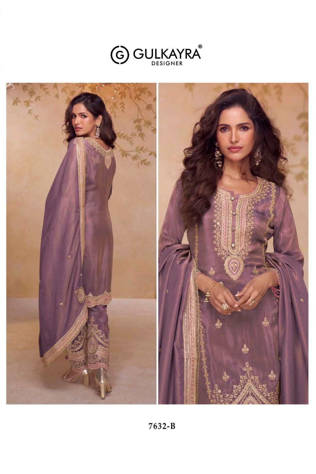 GULKAYRA NIRALI 7632 COLORS READYMADE PAKISTANI SUIT WHOLESALER IN INDIA 2025