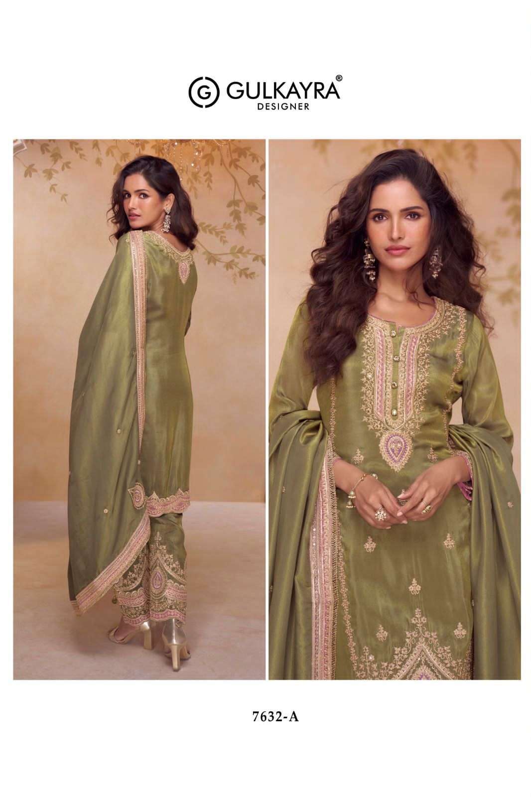 GULKAYRA NIRALI 7632 COLORS READYMADE PAKISTANI SUIT WHOLESALER IN INDIA 2025