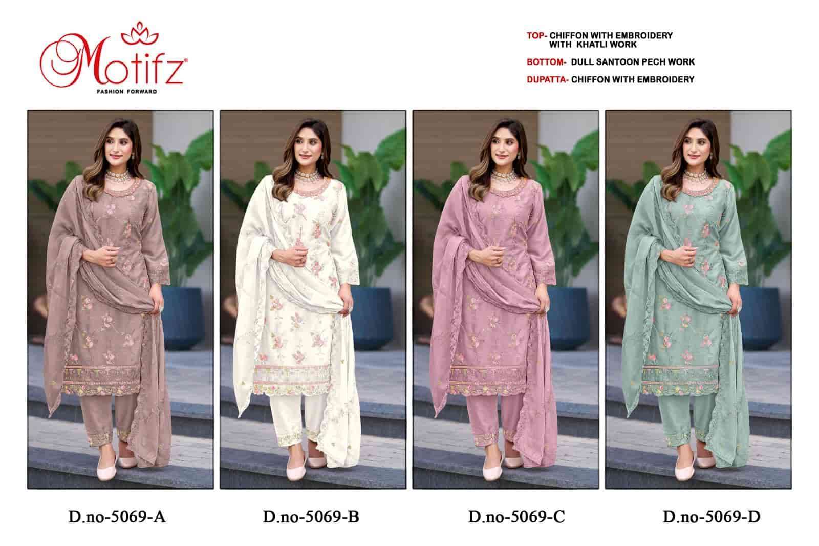 MOTIFZ D 5069 COLORS DESIGNER PAKISTANI SUIT WHOLESALER IN INDIA 2025