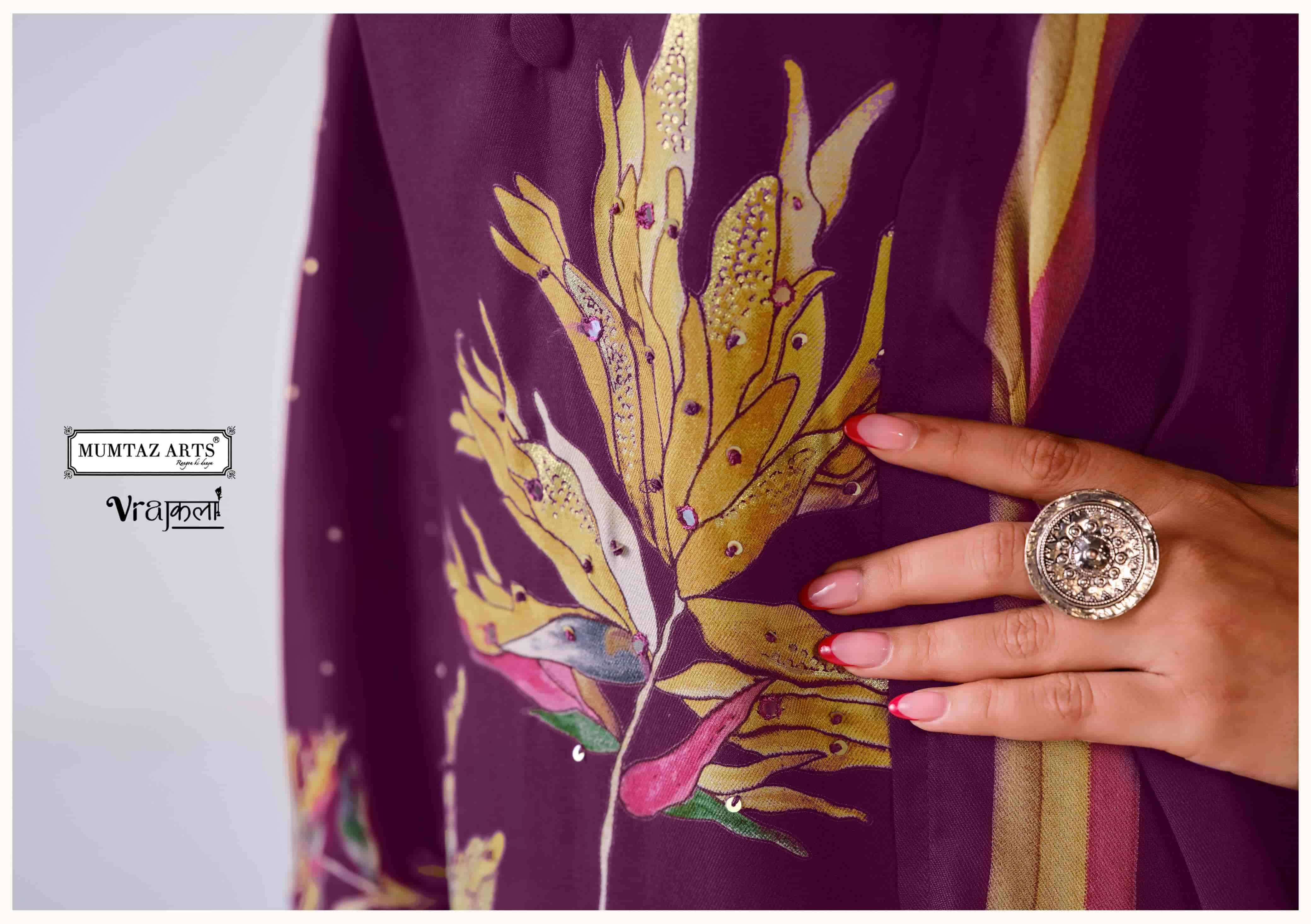 MUMTAZ ARTS NOOR E KASHMIRI PURE PASHMINA PRINTED SUIT CATALOGUE WHOLESALER IN INDIA 