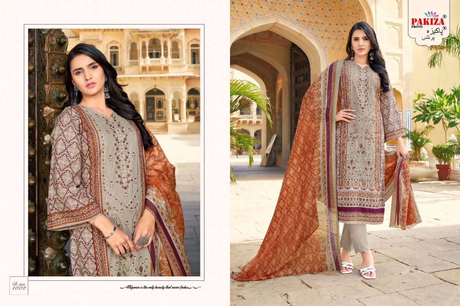 PAKIZA PRINTS ABU SAEED VOL 10 LAWN COTTON SUIT CATALOGUE BEST RATE 2025