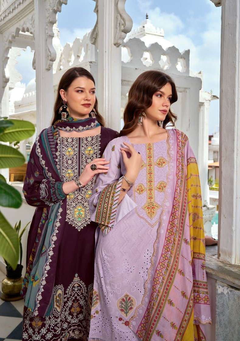 PAKIZA PRINTS DILKASH VOL 7 FANCY LAWN SUIT CATALOGUE WHOLESALER IN INDIA 2025