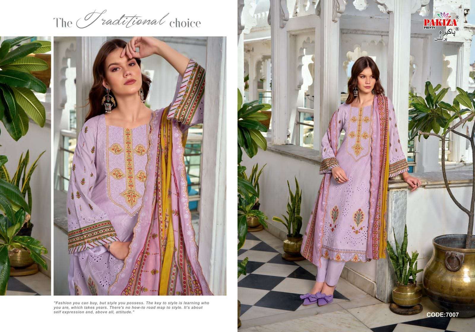 PAKIZA PRINTS DILKASH VOL 7 FANCY LAWN SUIT CATALOGUE WHOLESALER IN INDIA 2025